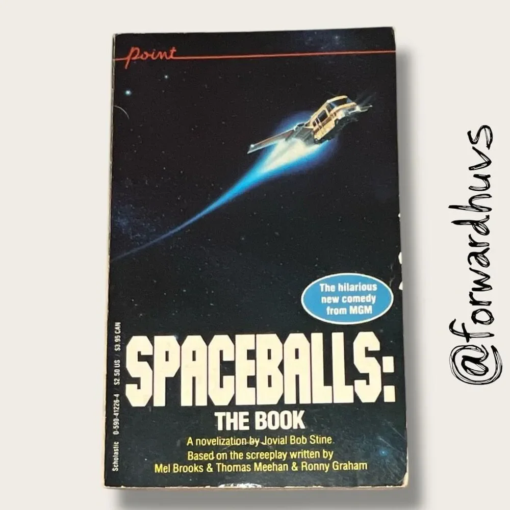 Spaceballs: The Book (1987 First Printing) Vintage Scholastic Paperback